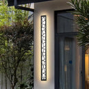 GobekUsa LED Outdoor Wall Lamp IP65 Aluminum Light for Villa Porch Sconce, 110V 220V