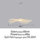 GobekUsa Lotus Leaf Hat Chandelier: Modern Fashion for Living Room & Bedroom
