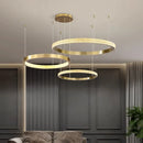 GobekUsa Crystal Chandelier for Living and Dining Room, Luxury Pendant Light for Home Décor