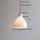 GobekUsa Glass LED Pendant Lamp | Adjustable Nordic Hanging Light
