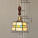 GobekUsa Blue Glass LED Pendant Light Fixture Modern Nordic Wire Hanging Lamp