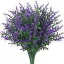 GobekUsa Lavender Grass Plastic Flowers for Home Décor & DIY Photography