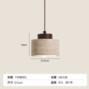 Modern Travertine Stone Pendant Light In Beige