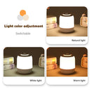 GobekUsa LED Touch Night Light Baby Sleeping Lamp with 3-Color Dimming