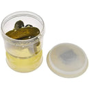 GobekUsa Hourglass Pickle & Olive Dispenser Jar for Kitchen Juice Separator