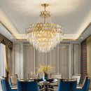GobekUsa Deluxe Crystal LED Pendant Lamp - Elegant Home Decor Lighting