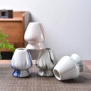 GobekUsa Ceramic Matcha Whisk Stand & Tea Bowl Holder for Kitchen and Dining