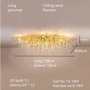 GobekUsa Crystal Water Drop Chandelier – Luxury Ceiling Light for Hotels, Restaurants, Villas
