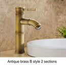 GobekUsa Brass Basin Mixer Tap: Waterfall Faucet in Antique Bronze Black Finish