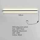 GobekUsa Dimmable Long Wall Lamp: Stylish Bedroom Light Strip for Master Bedroom, TV Background, Sofa Decor