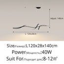 Modern Minimalist Aluminum LED Pendant Light