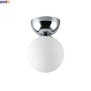 GobekUsa Glass Iron LED Ceiling Light - Modern Nordic Style Lighting Fixtures