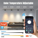 GobekUsa LED Magnetic Track Light Dimmable Bluetooth Control Grille Spot Lighting