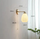 GobekUsa Ceramic Wall Lamp with Knob Switch - Home Lighting