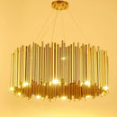 GobekUsa Gold Stainless Steel Chandelier LED Project Lamp