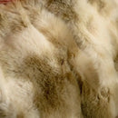 GobekUsa Luxe Faux Fur & Velvet Patchwork Bedding Set - Duvet, Sheet & Pillowcases