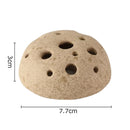 GobekUsa Lotus Seedpod Ceramic Vase Artificial Flower Pot Modern Desk Decor