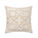 GobekUsa Beige Boho Style Cushion Cover 45x45/30x50cm - Handmade Square Pillow Case