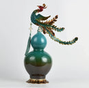 GobekUsa Chinese Dragon Phoenix Decor for Wine Cabinet Porch Study, Modern Home Gift