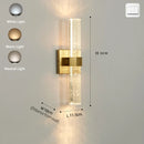 GobekUsa Gold Wall Sconce Light for Bedroom Living Room Hallway 10W