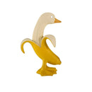 GobekUsa Banana Duck Sculpture: Cute Funny Animal Figurine for Home Decor