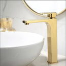 GobekUsa Gold Basin Faucet: Single Handle Bathroom Sink Tap & Brass Lavatory Mixer