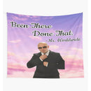 GobekUsa Bulldog Fun Tapestry Live Laugh Love Wall Hanging Dorm Decor