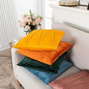 GobekUsa Knit Short Wool Velvet Plush Pillowcase for Sofa Couch Bedroom