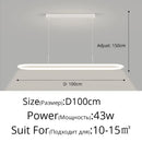 GobekUsa LED Pendant Light for Dining Table Kitchen Home Decoration Indo Lighting Lustre White Black Fixture Hanging Lamp