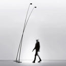 GobekUsa Black Floor Lamp | Nordic Style LED Light for Living Room, Bedroom, or Salon