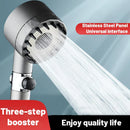 GobekUsa High Pressure Shower Head Set with 3 Modes and Hose Holder for Bathroom