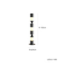 GobekUsa Black LED Floor Lamp for Home Decorative Lighting