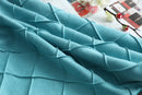 GobekUsa Embroidered Lattice Cushion Cover Pleat - 45X45CM