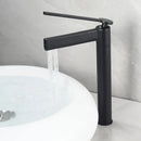 GobekUsa Basin Faucet: Deck Mounted Hot Cold Water Mixer Taps for Bathroom Sink