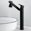GobekUsa Antique Bronze Bathroom Sink Faucet Hot Cold Water Mixer Deck Mounted