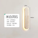 GobekUsa Courtyard LED Wall Sconce - Modern Natural Stone Outdoor Waterproof Lamp