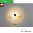 GobekUsa Green Black Marble Wall Lamp for Home and Cafe Decoration