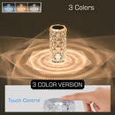 GobekUsa Crystal LED Night Light, USB Rechargeable Ambient Lamp for Room Decor