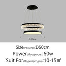 GobekUsa LED Chandelier Pendant Light with Remote Control for Home Decor