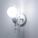 GobekUsa Iron Wood LED Wall Lamp for Indoor Home Decoration