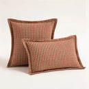 GobekUsa Hounds tooth Square Cushion Cover 45x45cm Orange Green Blue Black