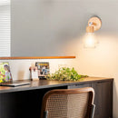 GobekUsa Iron White Cage Wall Lamp for Modern Indoor Lighting