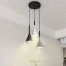 GobekUsa LED Chandeliers: 3 Pendant Lights Kitchen Dining Room Art Decor Hanging Lamp