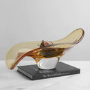 GobekUsa Geometric Glass Bowl Tray: Elegant Home Decor & Storage Essential