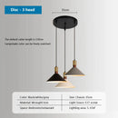 GobekUsa Industrial Loft Pendant Lamps Iron Chandeliers for Home, Restaurant & Living Room