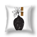 GobekUsa Ginkgo Leaves Print Sofa Pillowcase 45x45cm Modern Nordic Chair Cushion Cover