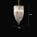 GobekUsa LED Postmodern Gold Silver Chandelier Lighting for Foyer