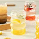 GobekUsa Creative Glass Cup Set with Lid and Straw - Perfect for Parties