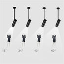 GobekUsa Adjustable Beam Ceiling Spotlight for Store Office Bar Accent Lighting