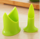 GobekUsa 2pcs Vegetable Cutter Corer Seed Remover Cleaning Gadget ideal for Kitchen Essentials